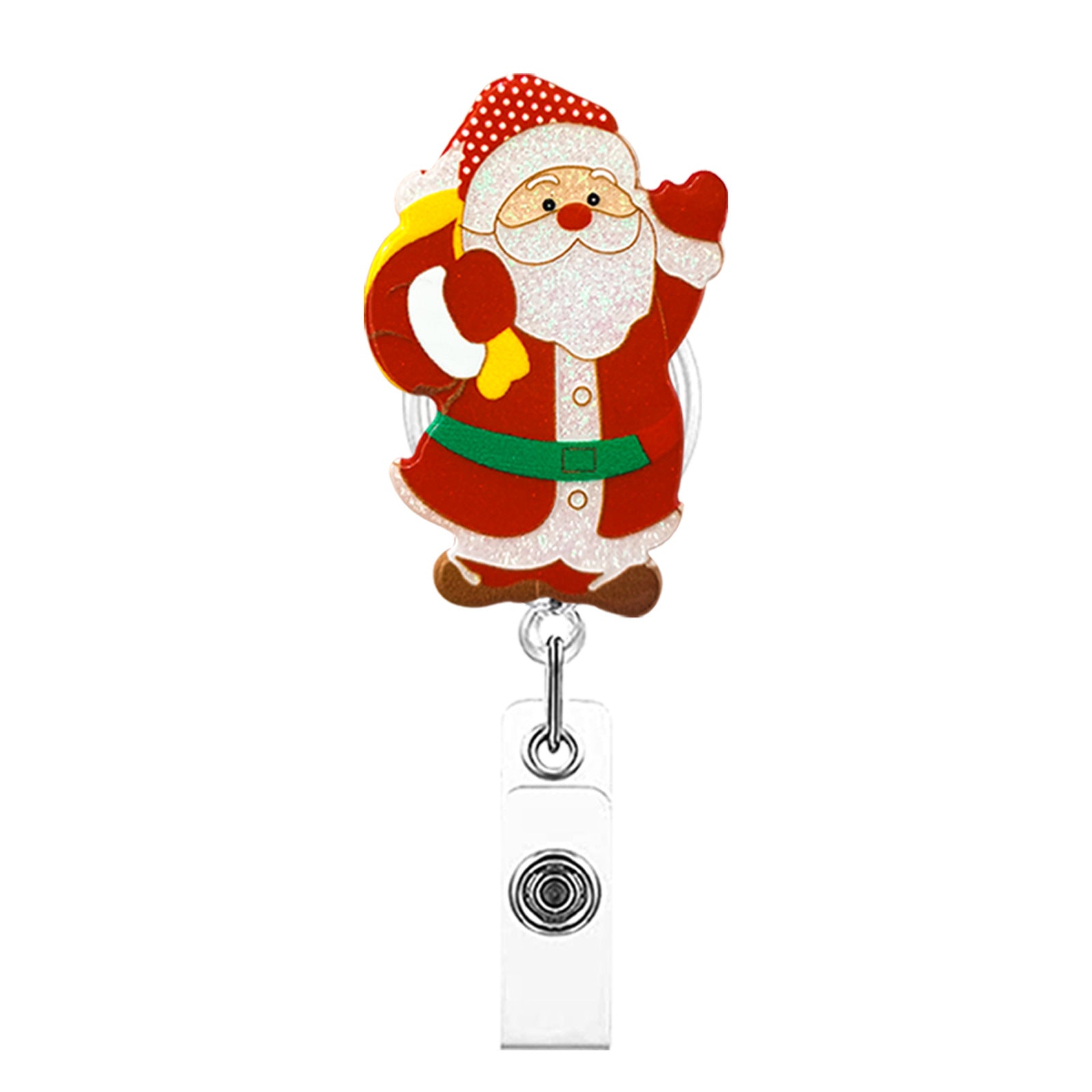 Liegas retráctiles de Santa Claus de Navidad acrílico al por mayor